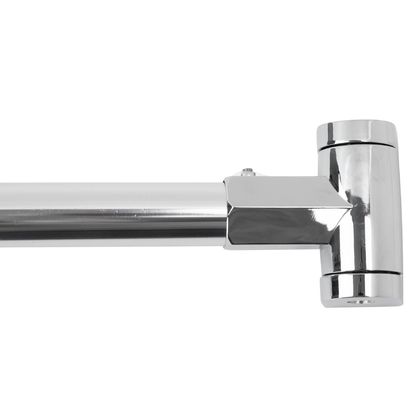 36 in. to 61 in. Curved Shower Rod (Chrome Finish) - Utility-Sink.com