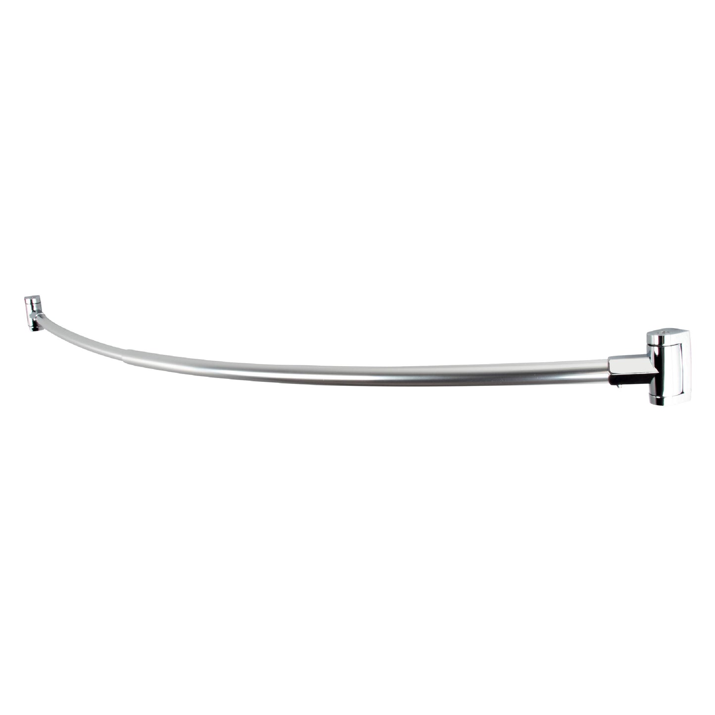 36 in. to 61 in. Curved Shower Rod (Chrome Finish) - Utility-Sink.com