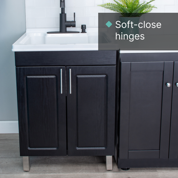 Utility Sink Black Vanity Product Image Grid 1