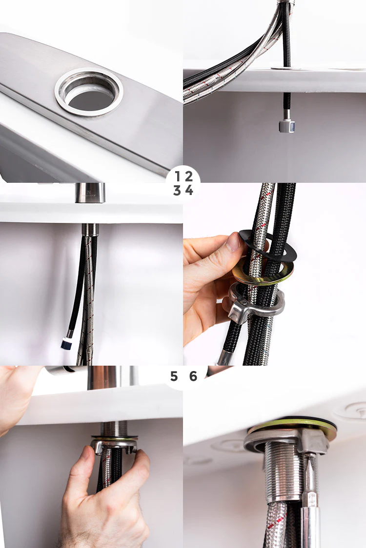 Utility Sink How to Install the faucet image