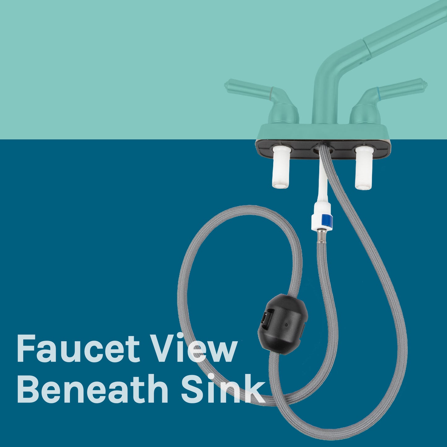 Tehila Stainless Steel Finish Pull-Out Faucet - Utility sinks vanites Tehila