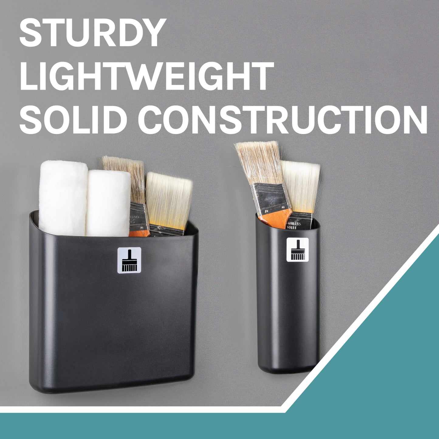 Magnetic Lint Bin Combo Pack (Black) - Utility sinks vanites Tehila