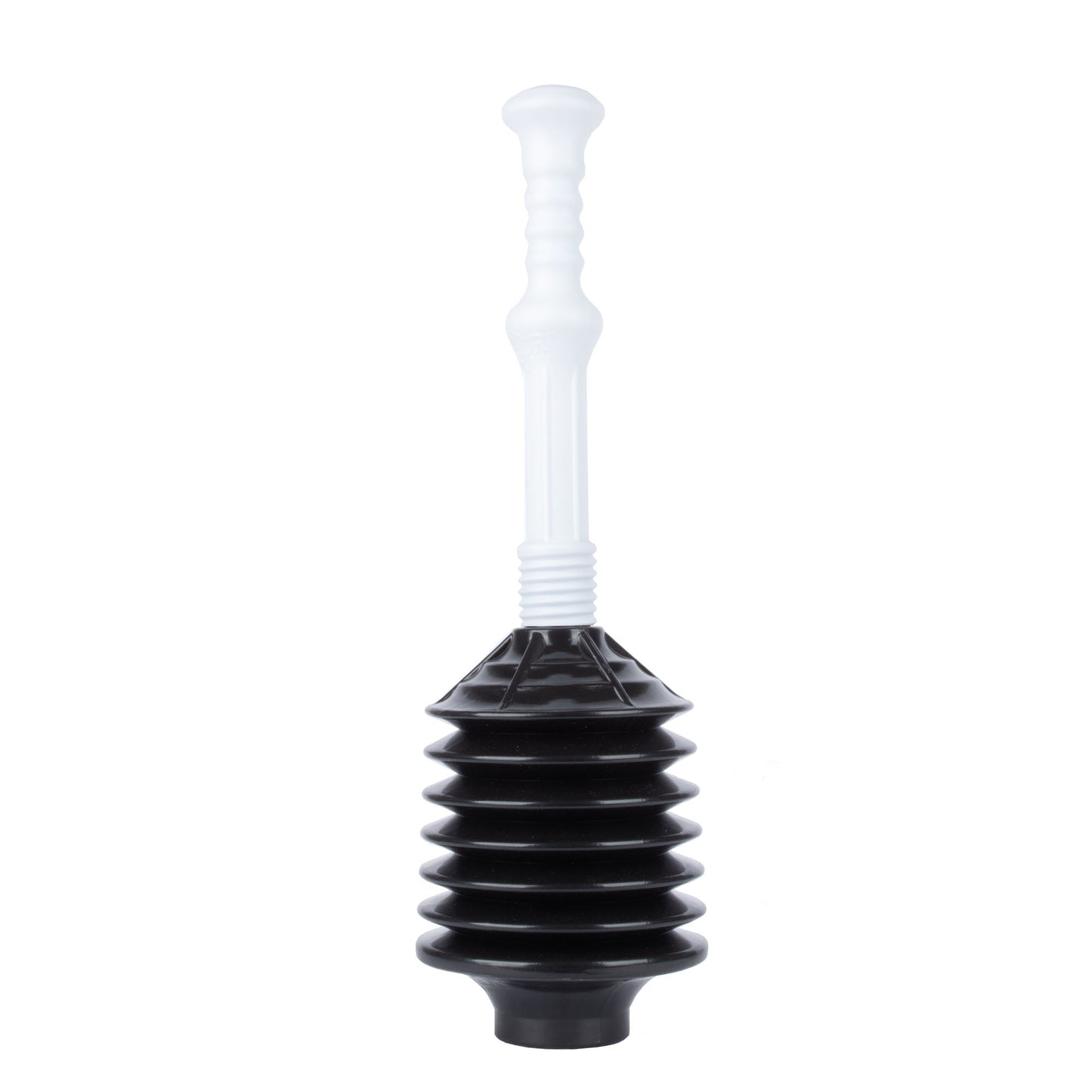 Bellows Accordion Toilet Plunger (Black and White) - Utility sinks vanites Tehila
