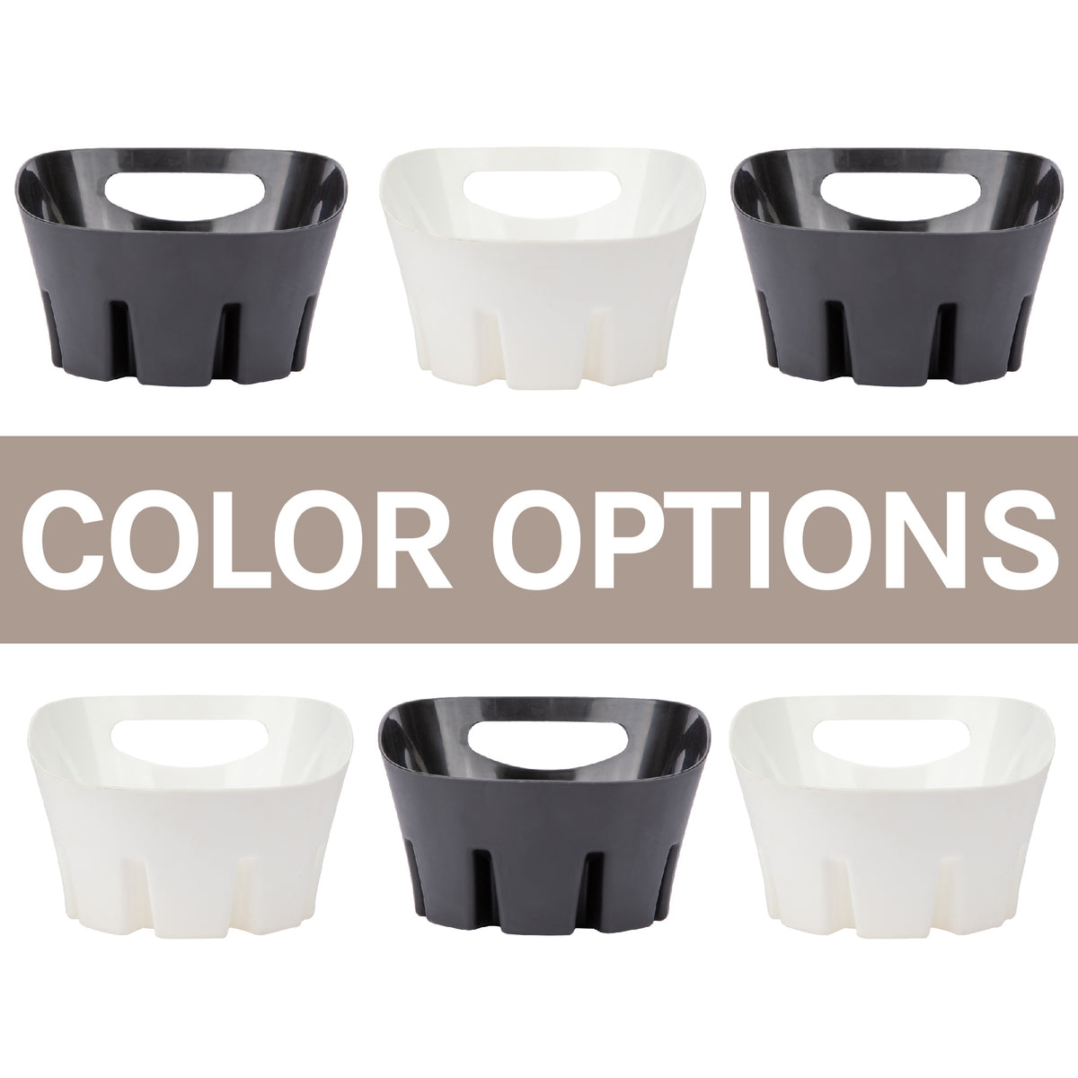 Antimicrobial Universal Drip Tray for Toilet Plunger (White) - Utility sinks vanites Tehila