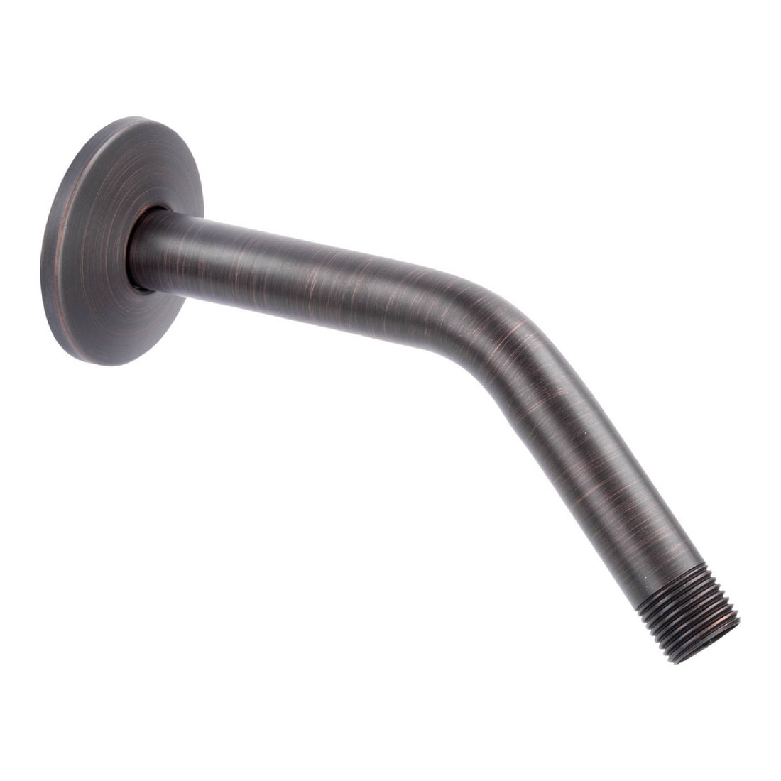 8 in. Stainless Steel Shower Head Extension Arm with Flange (Oil-Rubbed Bronze Finish) - Utility sinks vanites Tehila