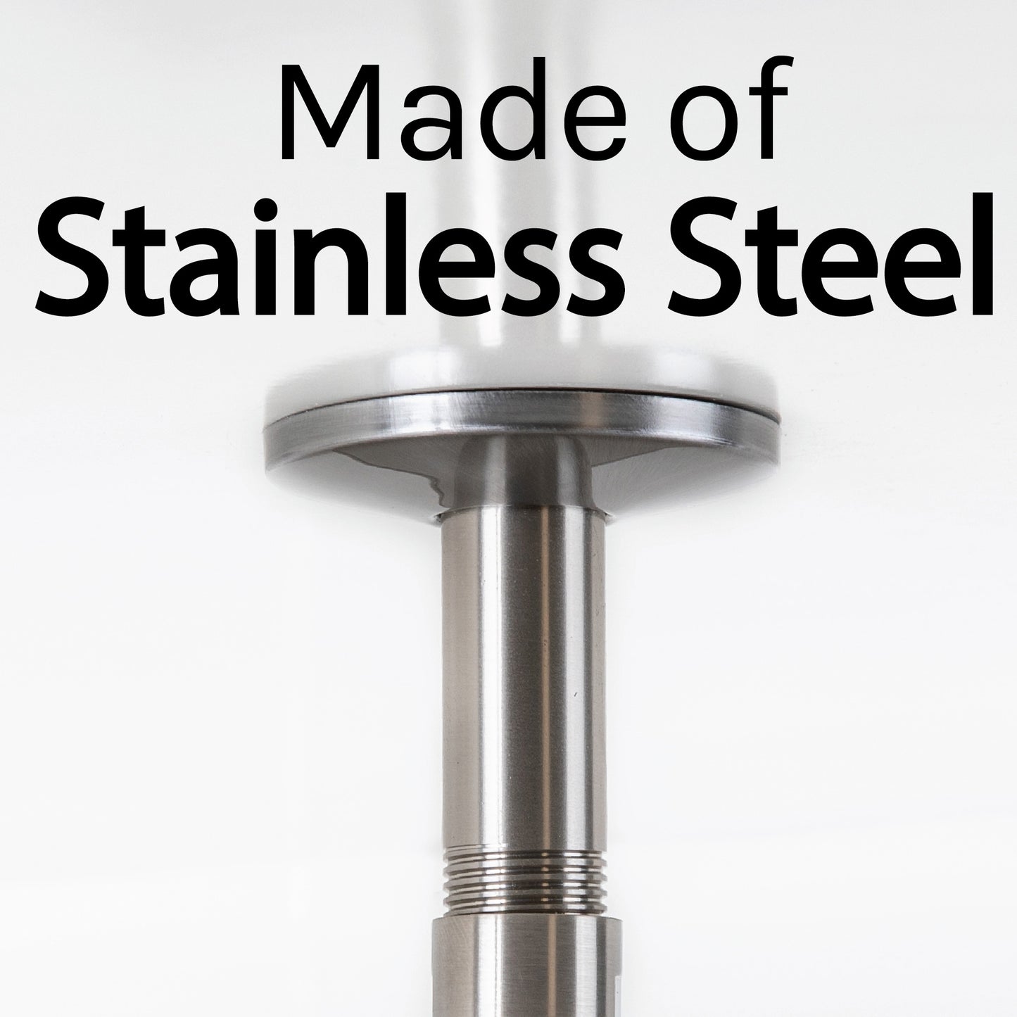 3 in. Shower Arm for Ceiling-Mounted Rainfall Showerhead (Brushed Nickel Finish) - Utility sinks vanites Tehila