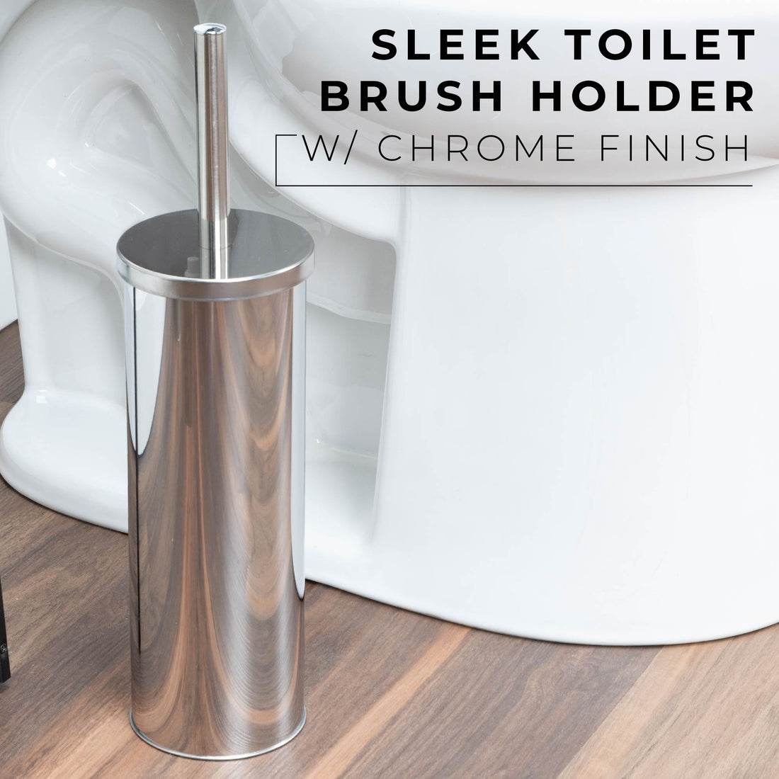 Toilet Brush and Holder (Chrome Finish) - Utility sinks vanites Tehila