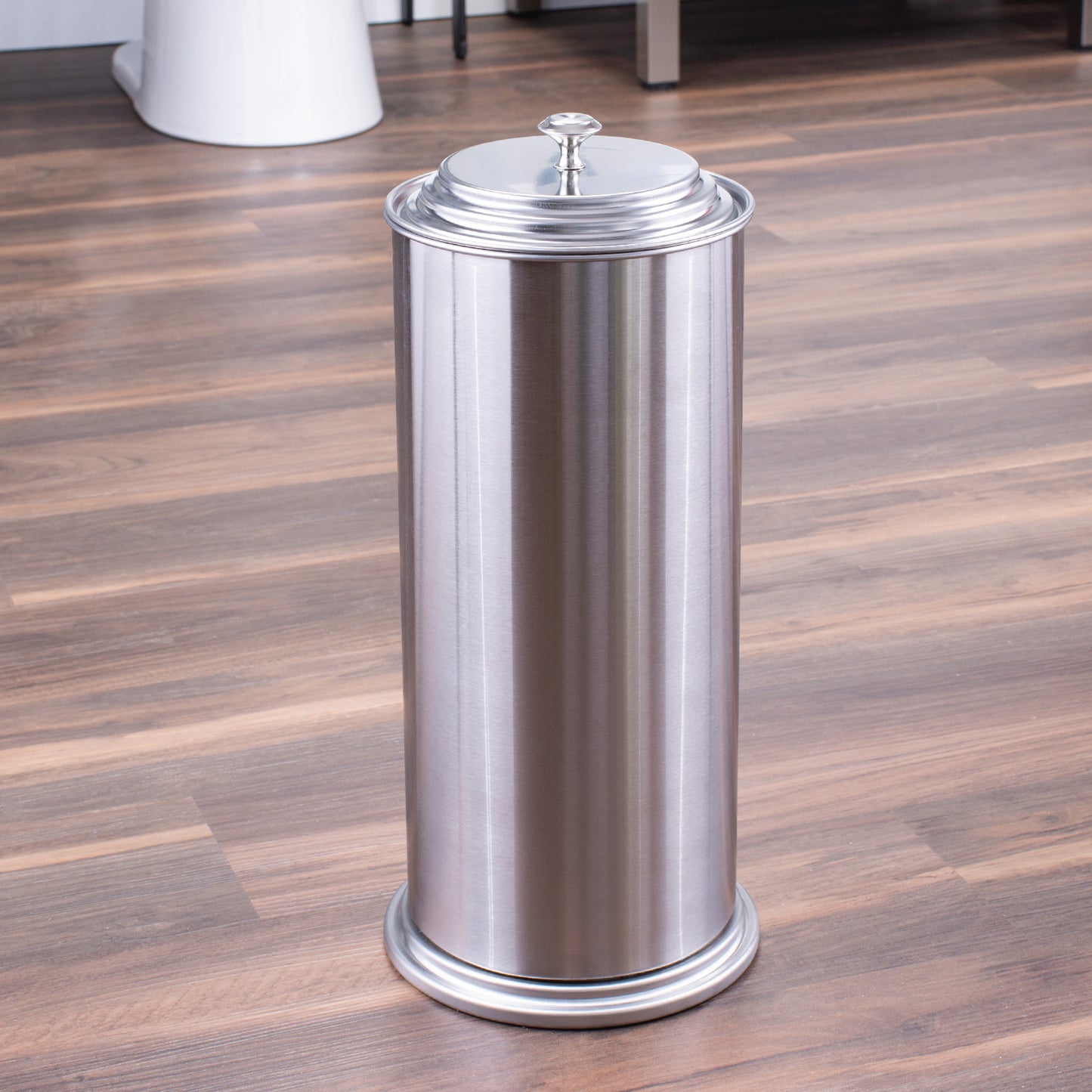 Freestanding Extra Large Toilet Paper Holder  (Stainless Steel Finish) - Utility sinks vanites Tehila