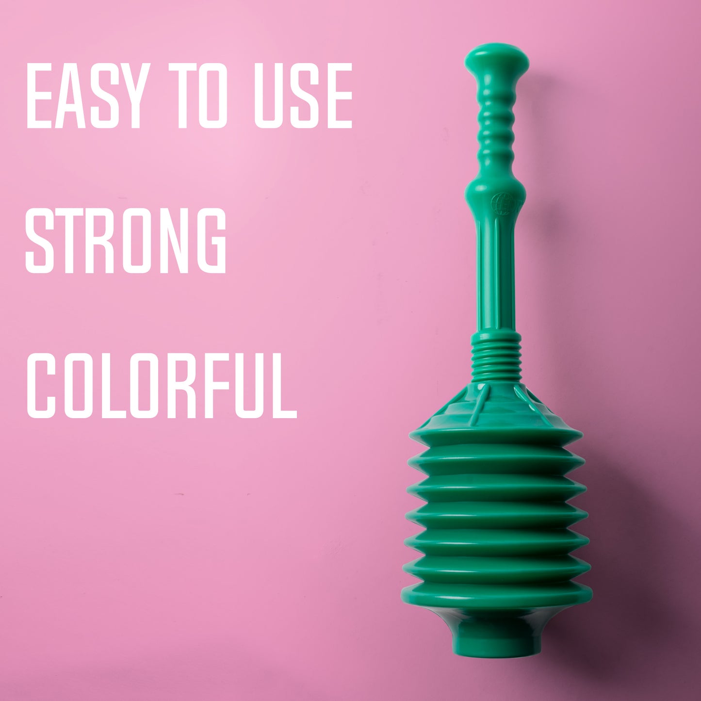 Bellows Accordion Toilet Plunger (Green) - Utility sinks vanites Tehila