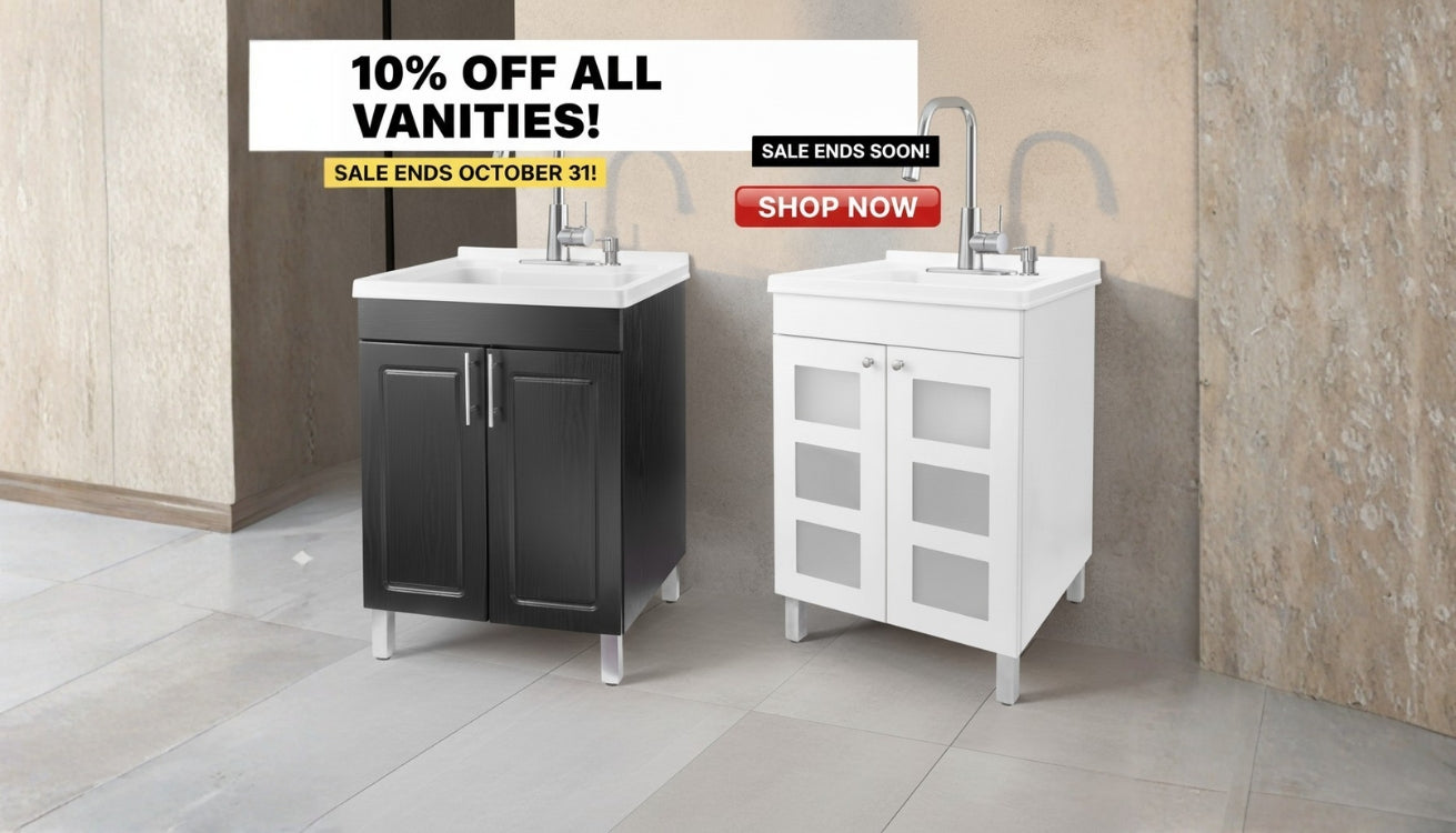 Last Chance: Save 10% on All Vanities Before October Ends!
