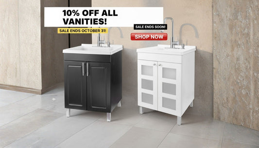 Last Chance: Save 10% on All Vanities Before October Ends!