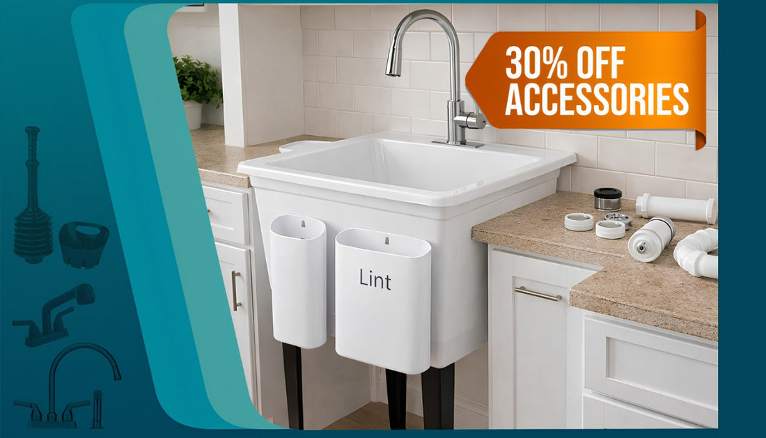 4 Simple Ways to Improve Your Utility Sink Setup
