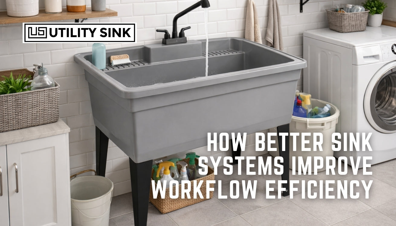 How Better Sink Systems Improve Workflow Efficiency