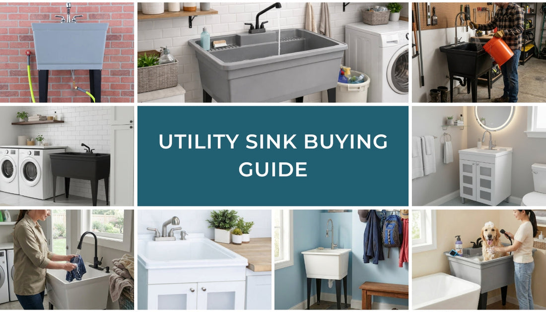 Utility Sink Buying Guide: Which Model is Right for Your Home