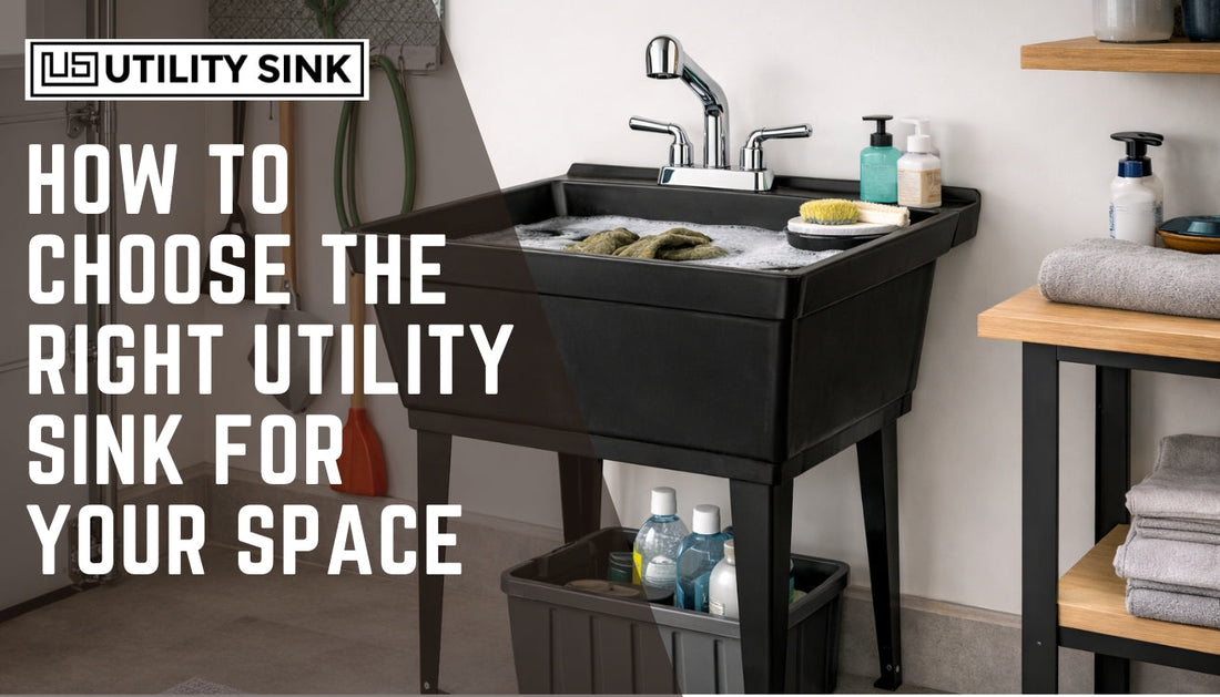 How to Choose the Right Utility Sink for Your Space