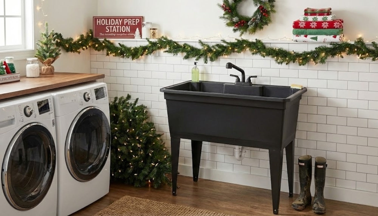 Why Every Home Needs a Utility Sink (Especially During the Holidays)