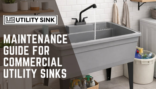 Maintenance Guide for Commercial Utility Sinks