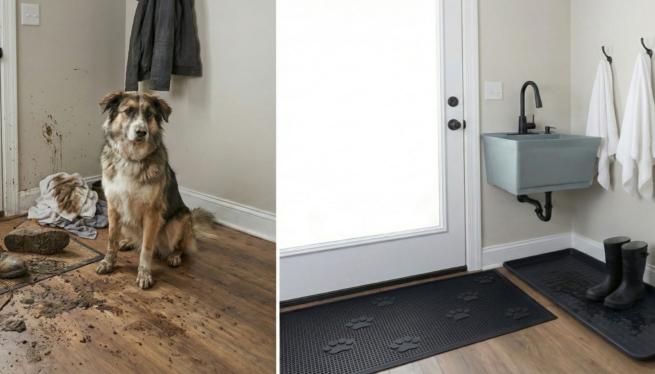 Garage Utility Sink Glow Up: Before and After Ideas