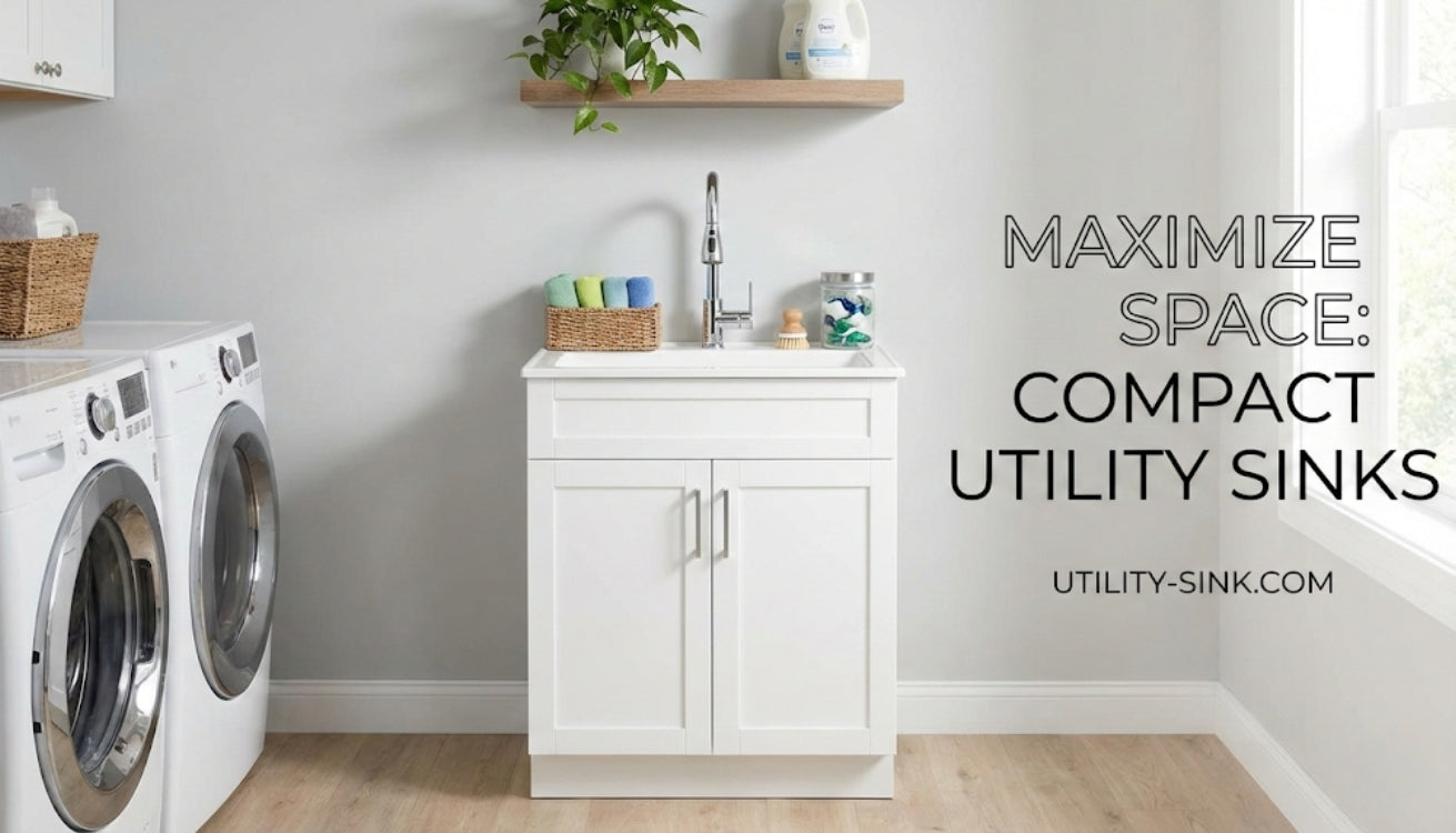 How to Maximize Space with Compact Utility Sinks – Utility-Sink.com