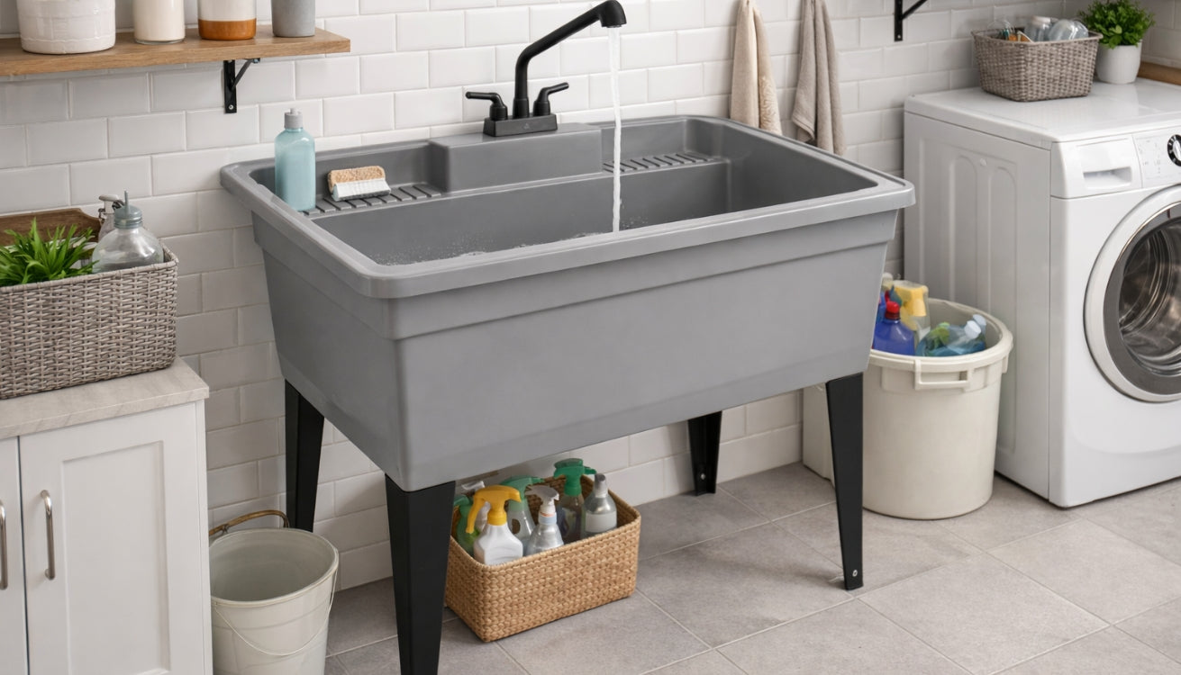 Why Every Laundry Room Needs a Dedicated Utility Sink
