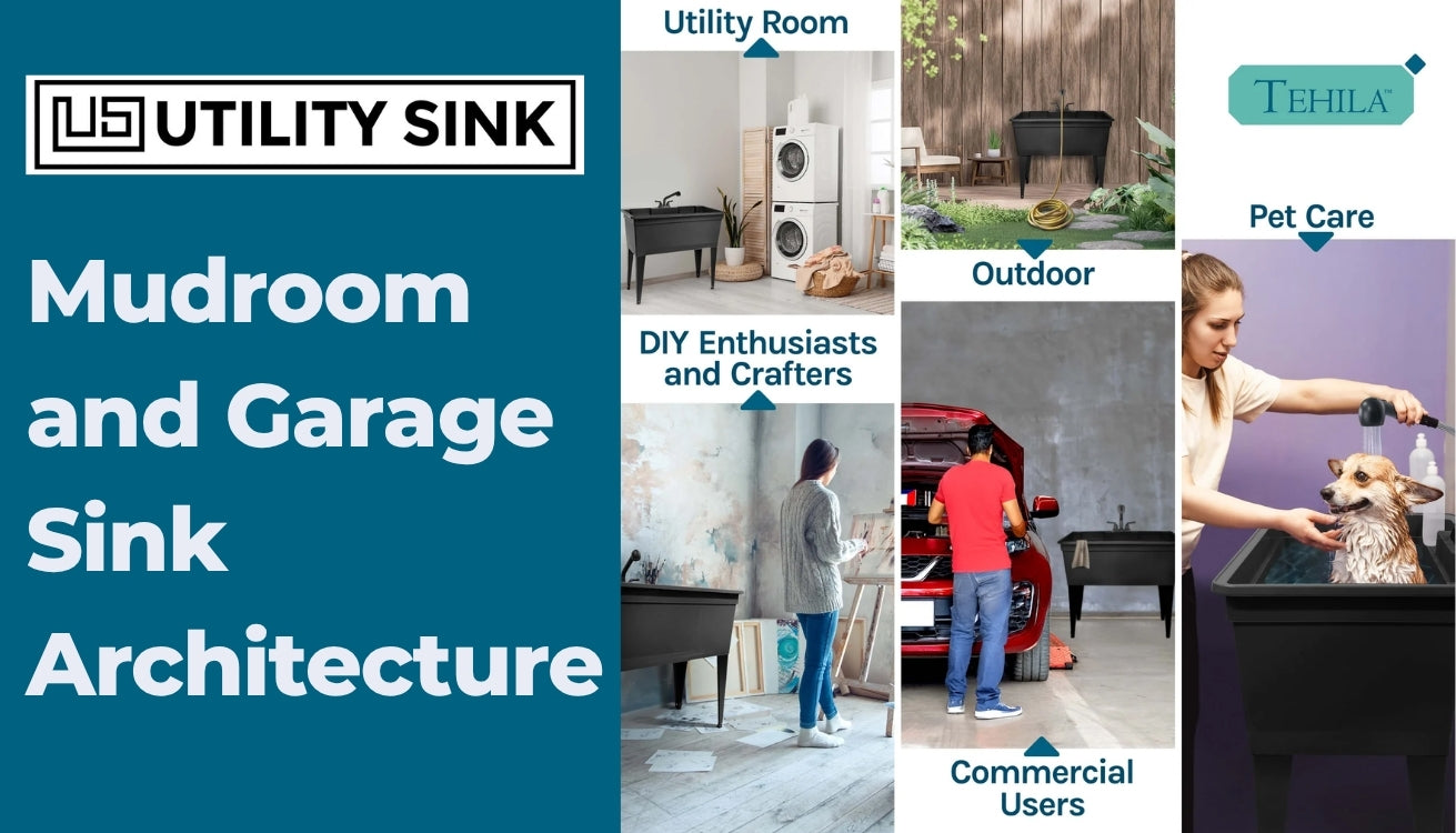 Mudroom and Garage Sink Architecture