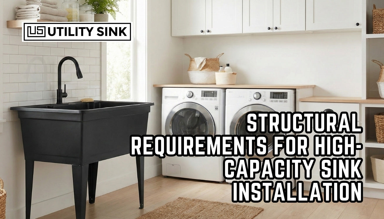 Structural Requirements for High-Capacity Sink Installation