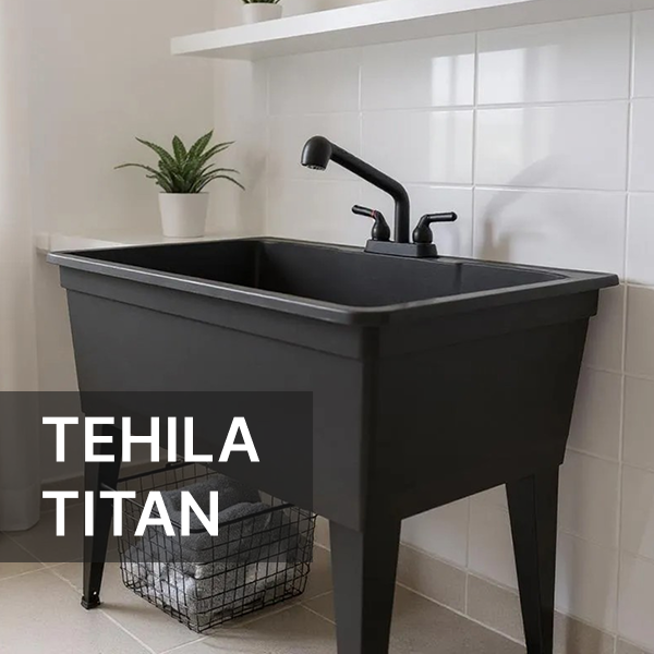 Titan Tub Collection : Extra-Wide Utility Sink