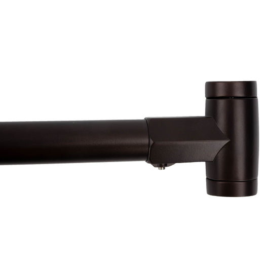 36 in. to 61 in. Curved Shower Rod (Oil-Rubbed Bronze Finish) - Utility-Sink.com
