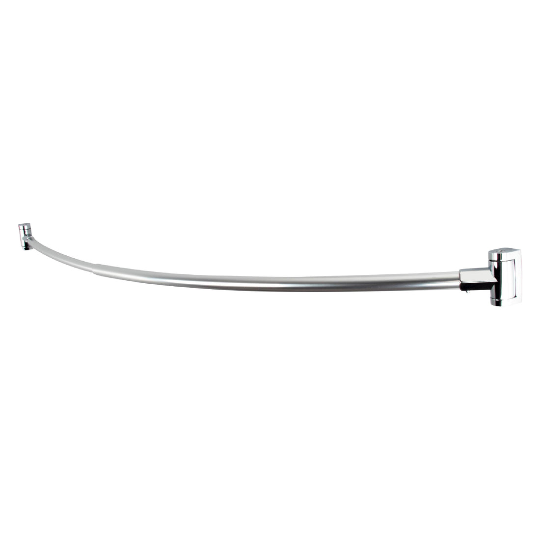 36 in. to 61 in. Curved Shower Rod (Chrome Finish) - Utility-Sink.com