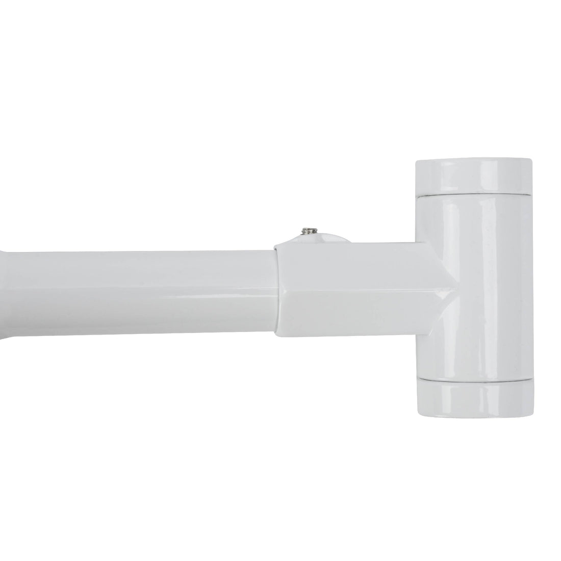 36 in. to 61 in. Curved Shower Rod (White Finish) - Utility-Sink.com