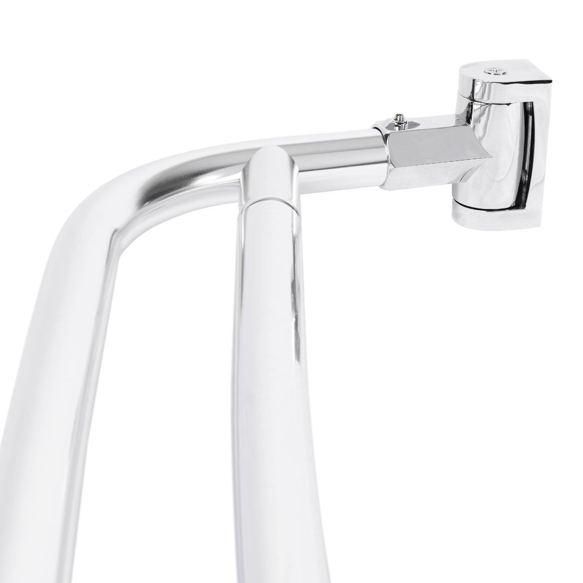 44 in. to 70 in. Double Curved Shower Rod (Chrome Finish) - Utility-Sink.com