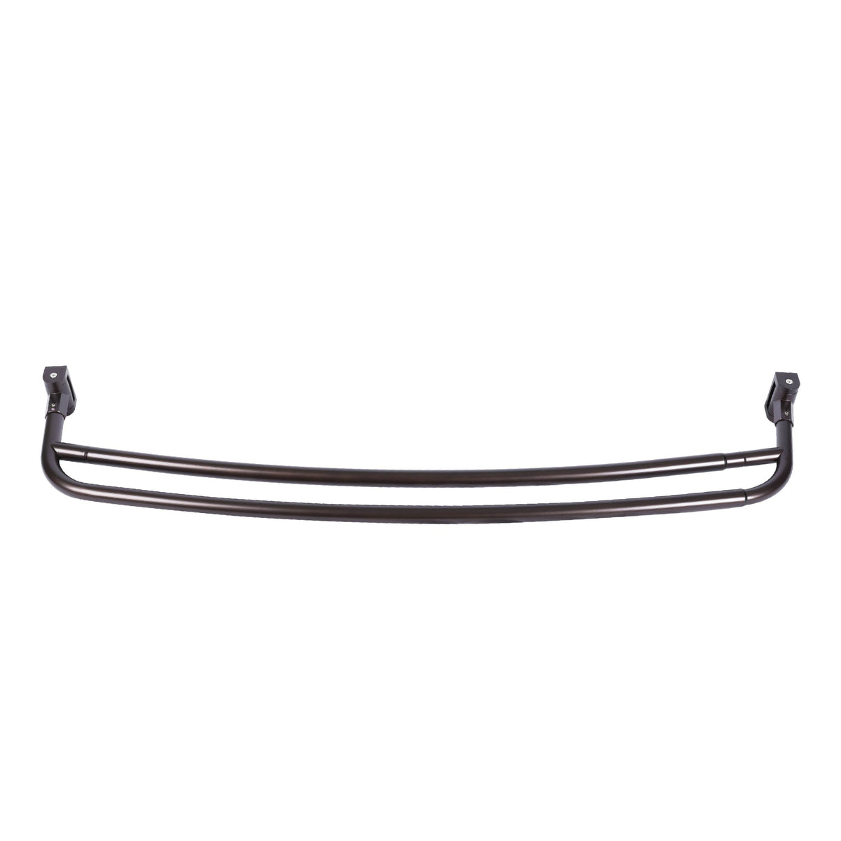 44 in. to 70 in. Double Curved Shower Rod (Oil-Rubbed Bronze Finish) - Utility-Sink.com