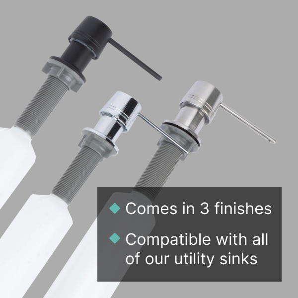 Utility Sink Soap  Dispenser Product Template Image 2