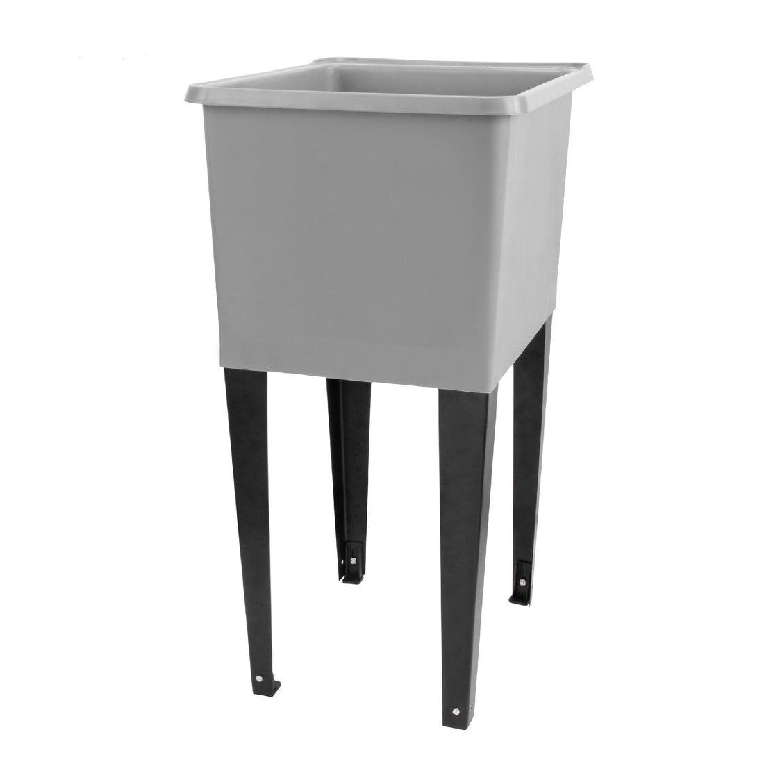 Tehila Space Saver Freestanding Grey Utility Sink - Utility sinks vanites Tehila