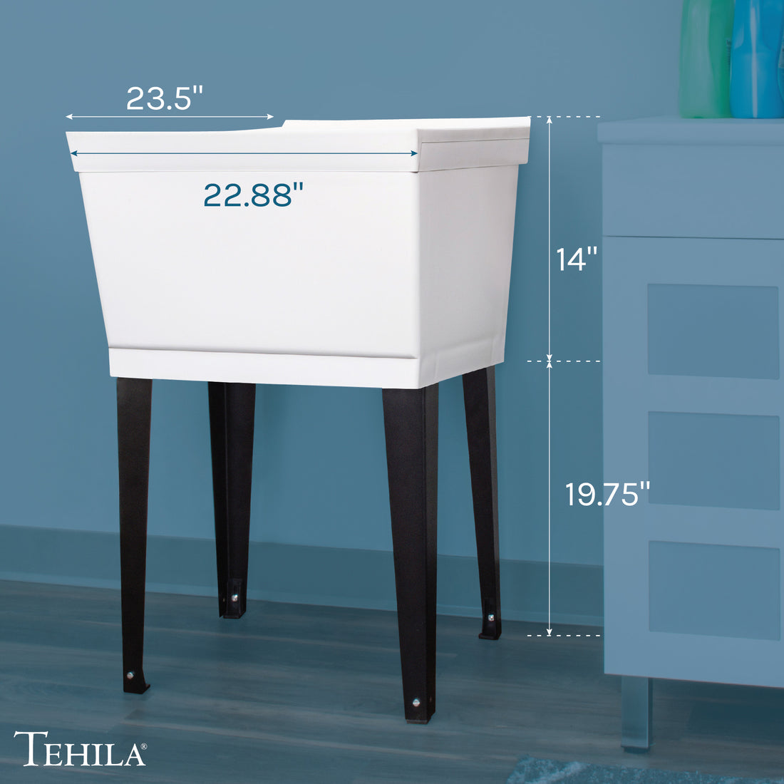 Standard Utility Sink  Dimensions