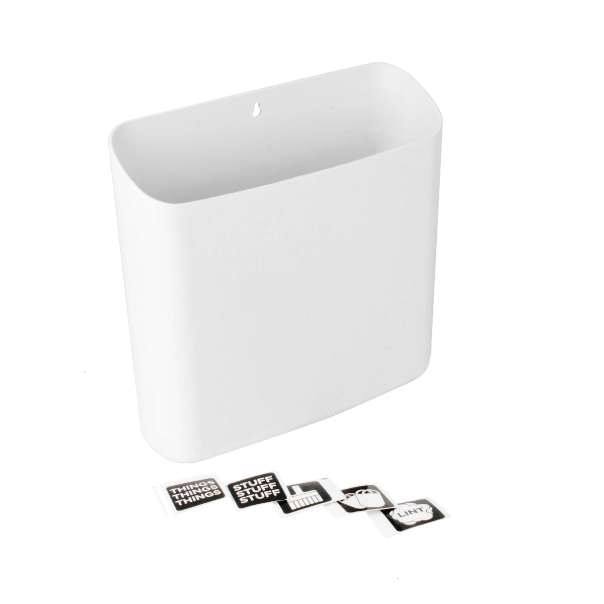 Large Magnetic Lint Bin (White) - Utility sinks vanites Tehila