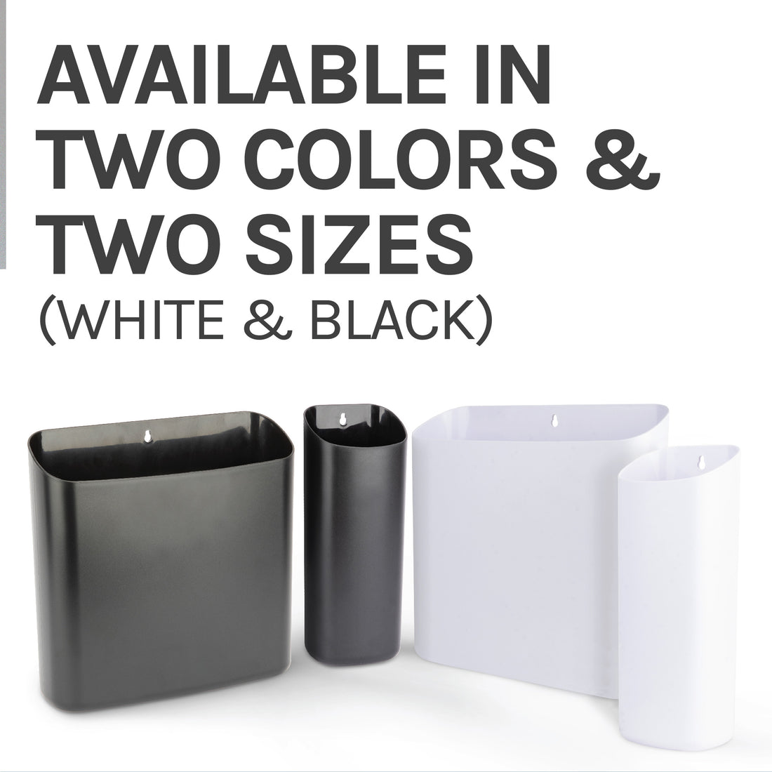 Magnetic Lint Bin Combo Pack (White) - Utility sinks vanites Tehila