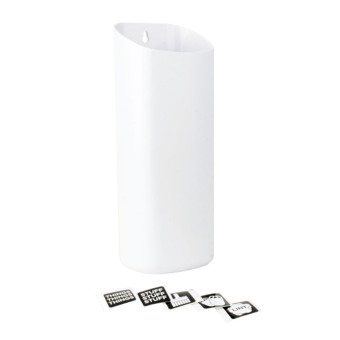 Small Magnetic Lint Bin (White) - Utility sinks vanites Tehila