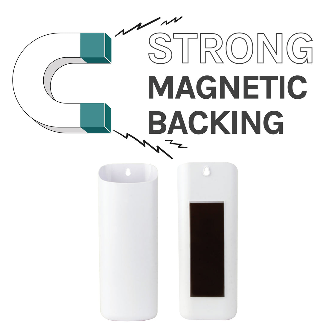 Small Magnetic Lint Bin (White) - Utility sinks vanites Tehila