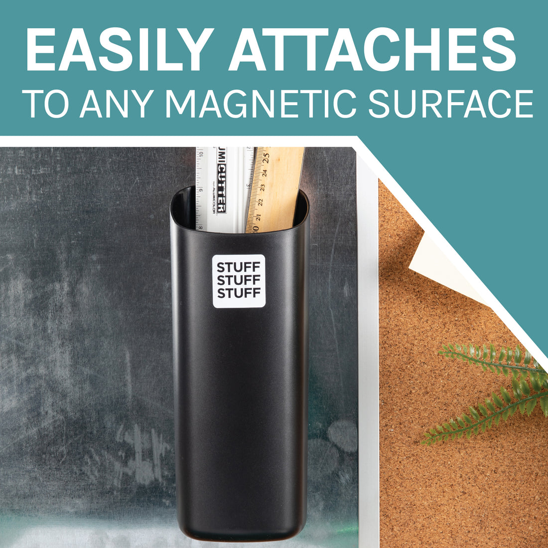 Small Magnetic Lint Bin (Black) - Utility sinks vanites Tehila