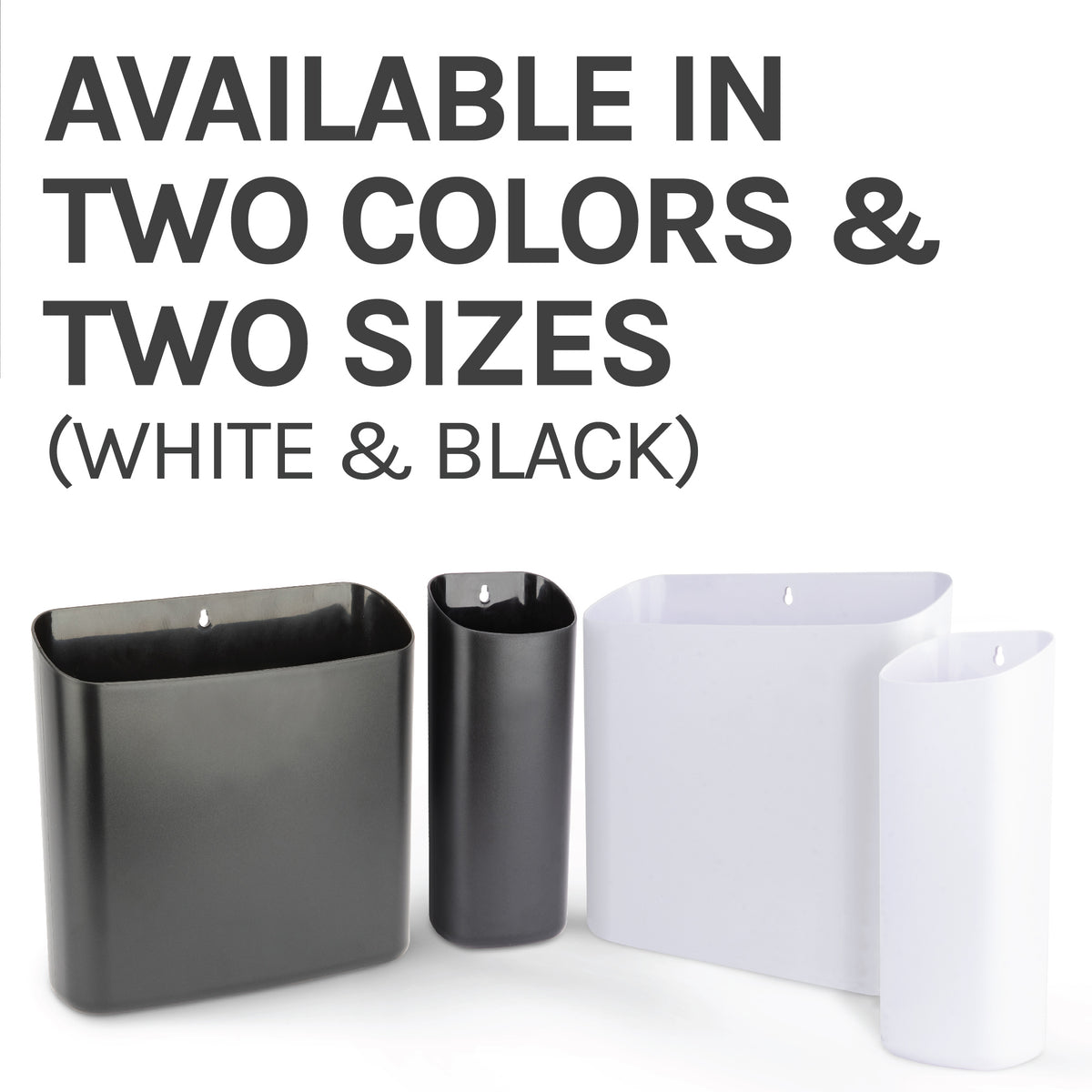 Small Magnetic Lint Bin (Black) - Utility sinks vanites Tehila