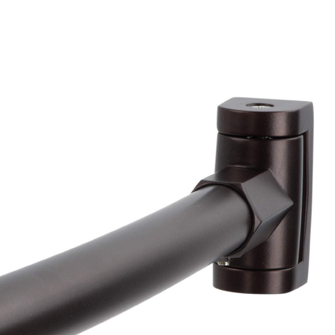 36 in. to 61 in. Curved Shower Rod (Oil-Rubbed Bronze Finish) - Utility sinks vanites Tehila