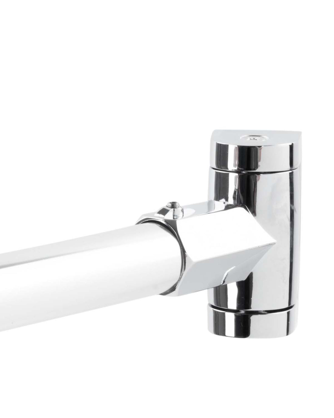 36 in. to 61 in. Curved Shower Rod (Chrome Finish) - Utility sinks vanites Tehila