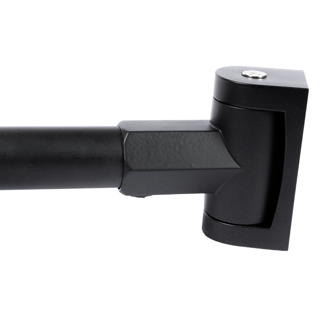 44 in. to 70 in. Double Curved Shower Rod (Matte Black Finish) - Utility sinks vanites Tehila