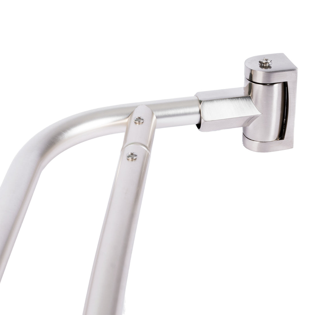 44 in. to 70 in. Double Curved Shower Rod (Brushed Nickel Finish) - Utility sinks vanites Tehila