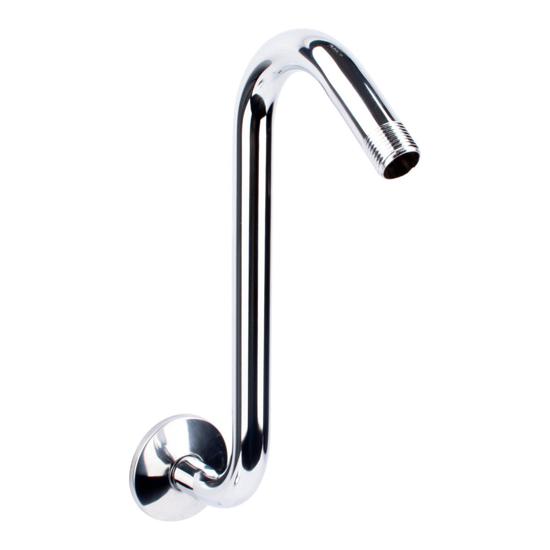 12 in. S-Shaped Stainless Steel Shower Head Extension Arm (Chrome Finish) - Utility sinks vanites Tehila