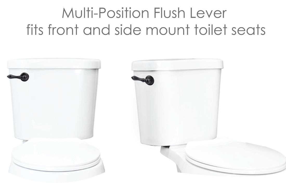 Universal Toilet Flush Replacement Handle (Oil-Rubbed Bronze Finish) - Utility sinks vanites Tehila