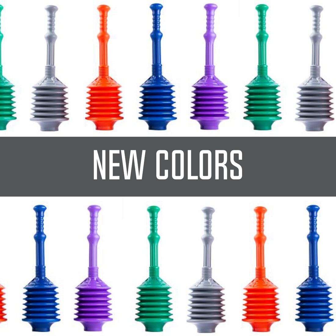 Bellows Accordion Toilet Plunger (Grey) - Utility sinks vanites Tehila