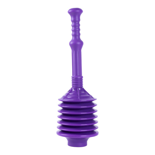 Bellows Accordion Toilet Plunger (Purple) - Utility sinks vanites Tehila