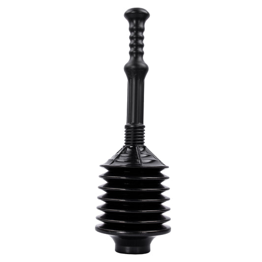 Bellows Accordion Toilet Plunger (Black) - Utility sinks vanites Tehila